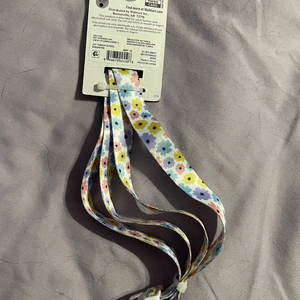 🦚Floral Kids Lanyard